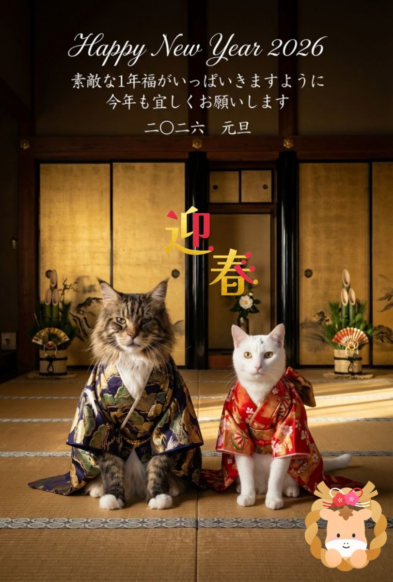 明けましておめでとうございます画像