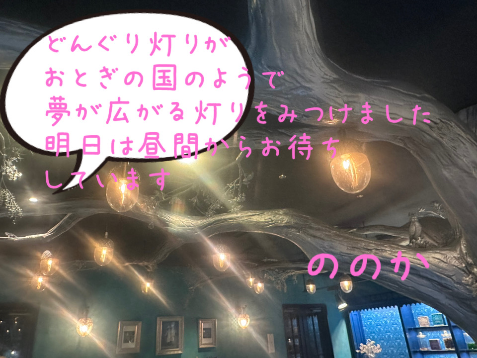 どりぐりと灯り画像