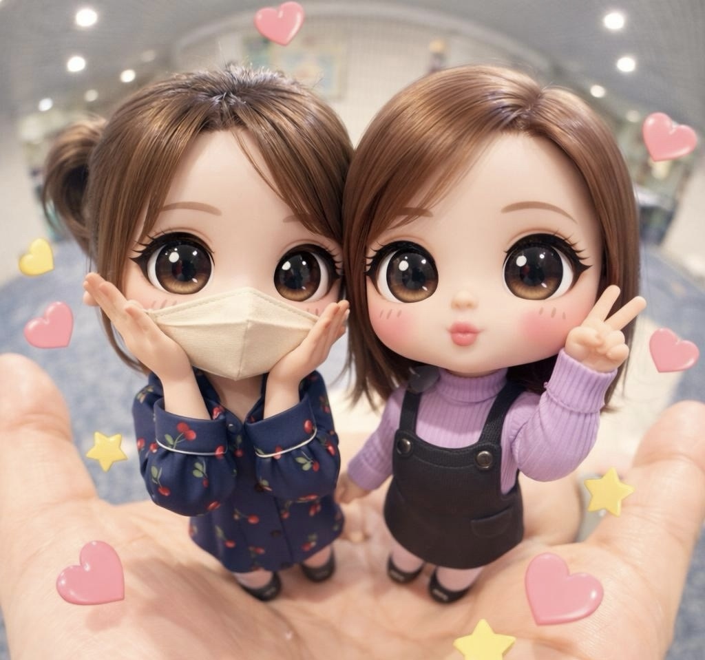 ♡愛ｶｯﾌﾟ♡華ちゃん♡画像